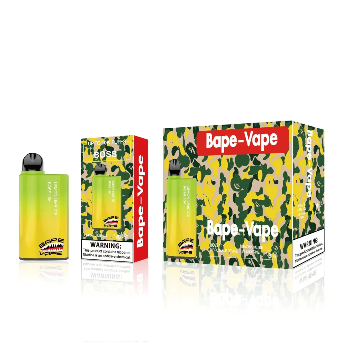 BAPE VAPE LEMON LIME ICE 10K