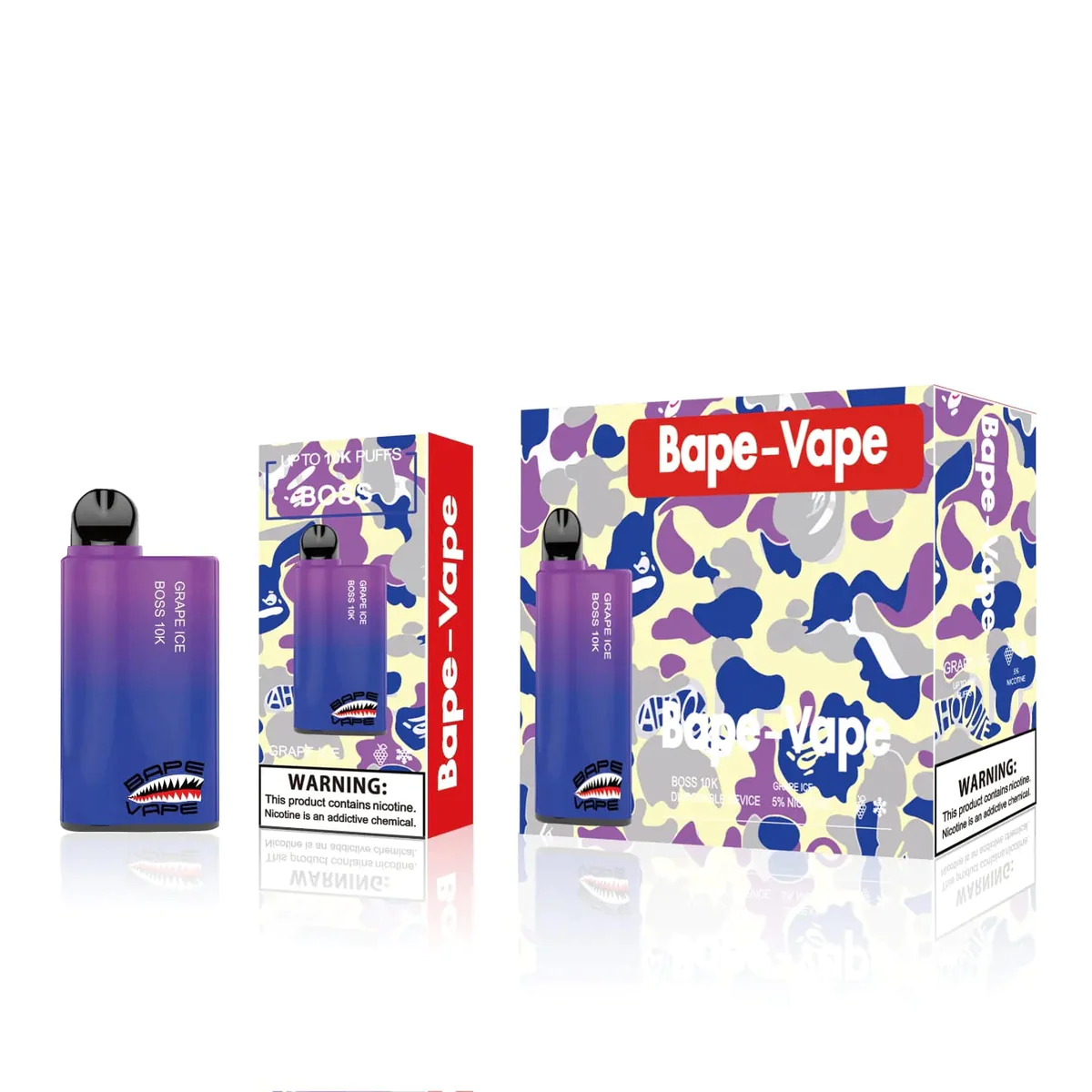 BAPE VAPE GRAPE ICE 10K