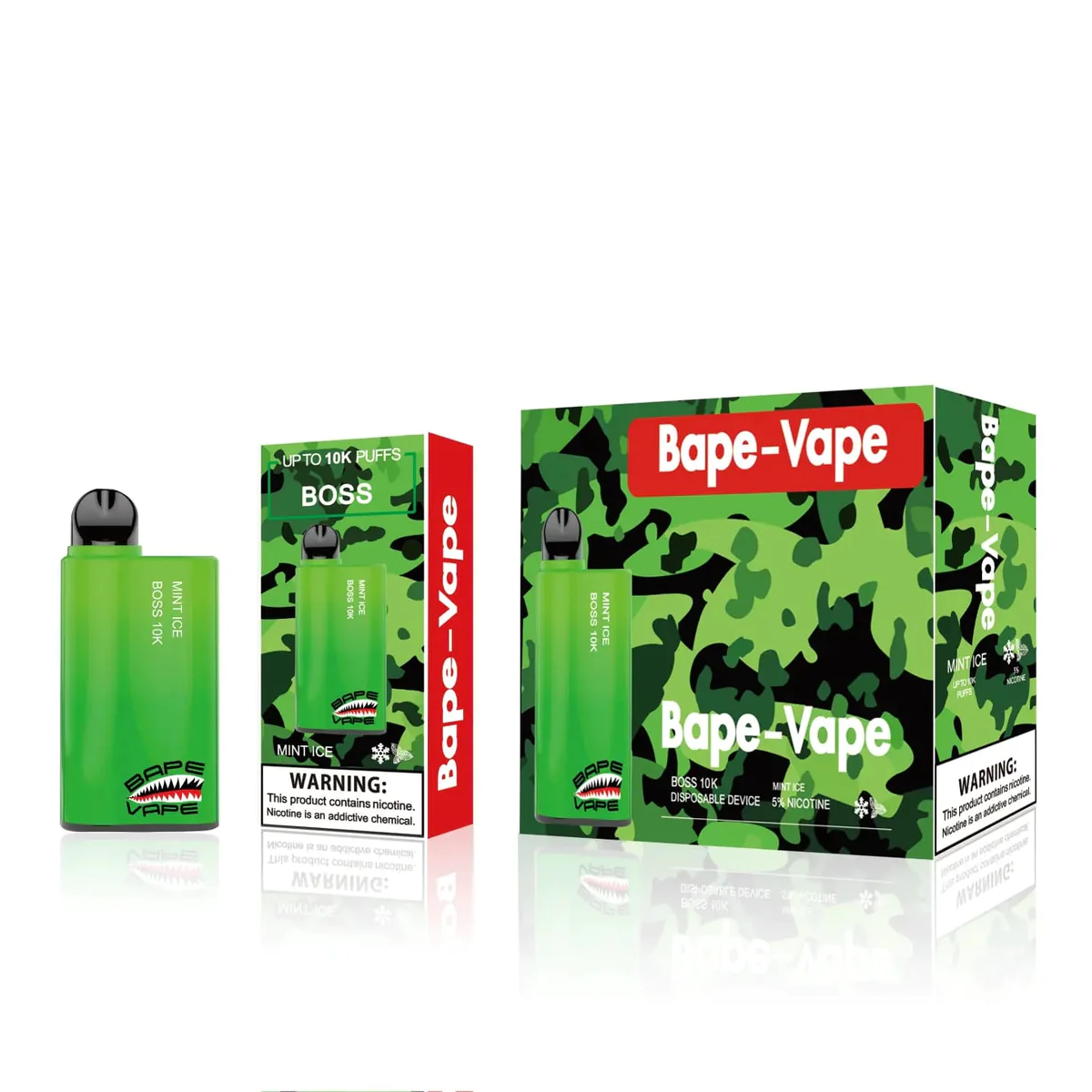 BAPE VAPE MINT ICE 10K