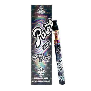 RUNTZ HHC BLACK DOG DISPOSABLE 1G