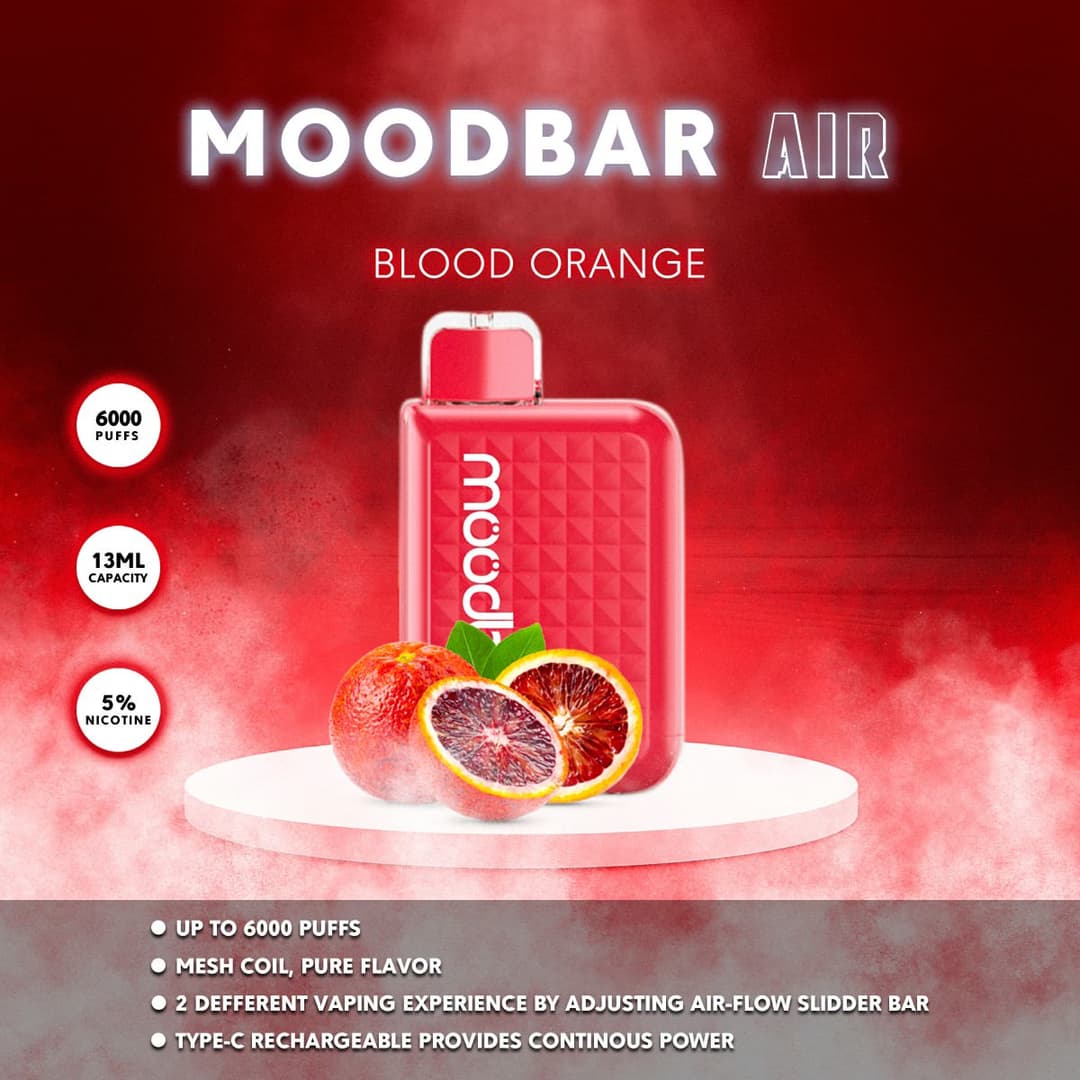 MOODBAR AIR BLOOD ORANGE