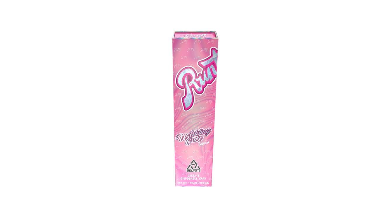 Runtz D8 Wedding Cake Disposable Vape 1G