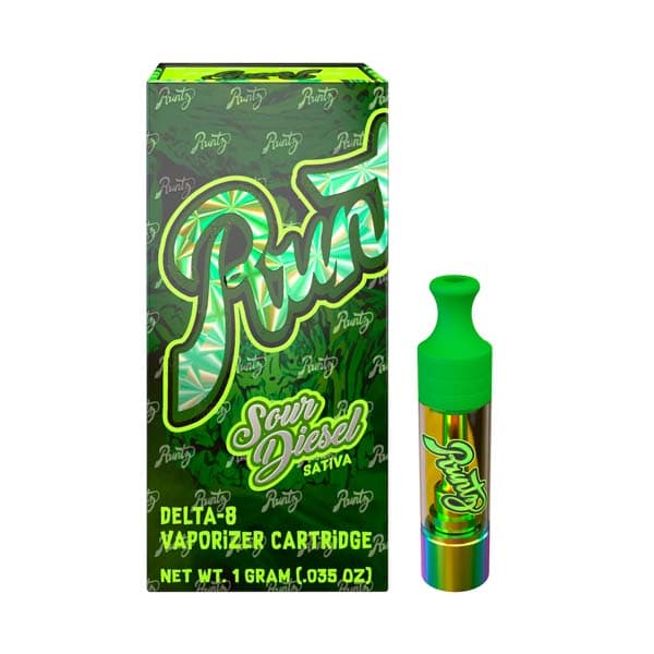 Runtz D8 Sour Diesel Cartridge Vape 1G